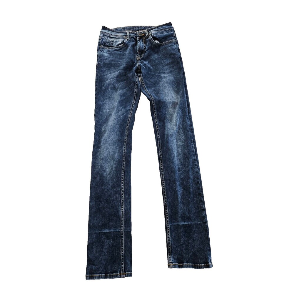 Vintage Jade Blue Man The Spirit Of Adventure Narrow Fit Jeans Denim 30W